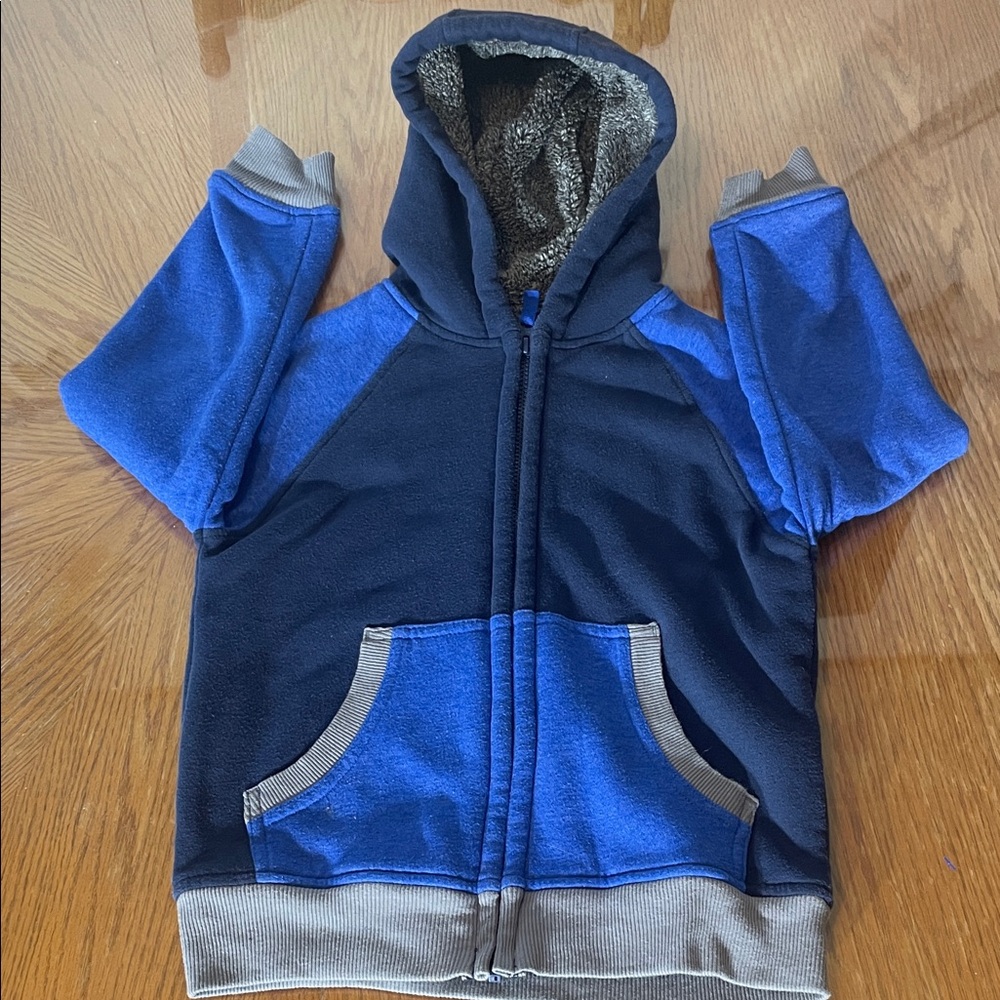 Wonder Nation Blue and Black Kids Hoodie